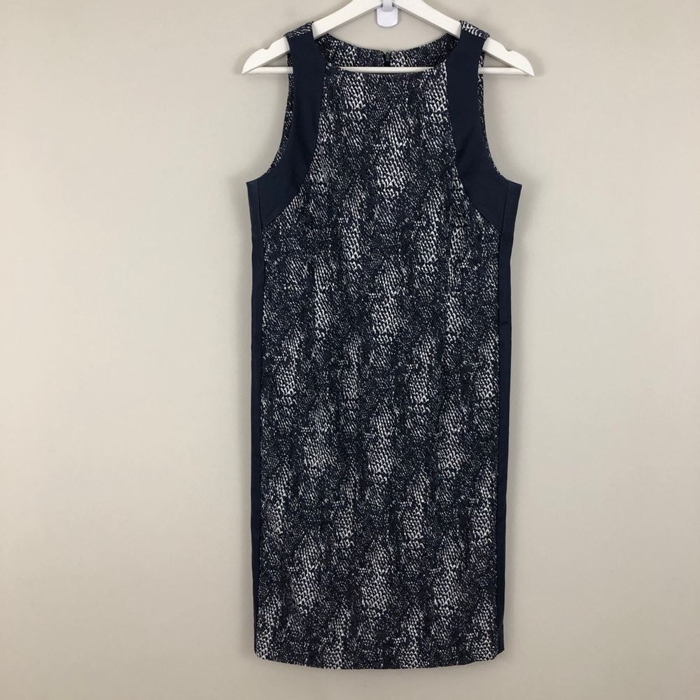 Estelle and Finn Snake Print Stretch Sheath Dress